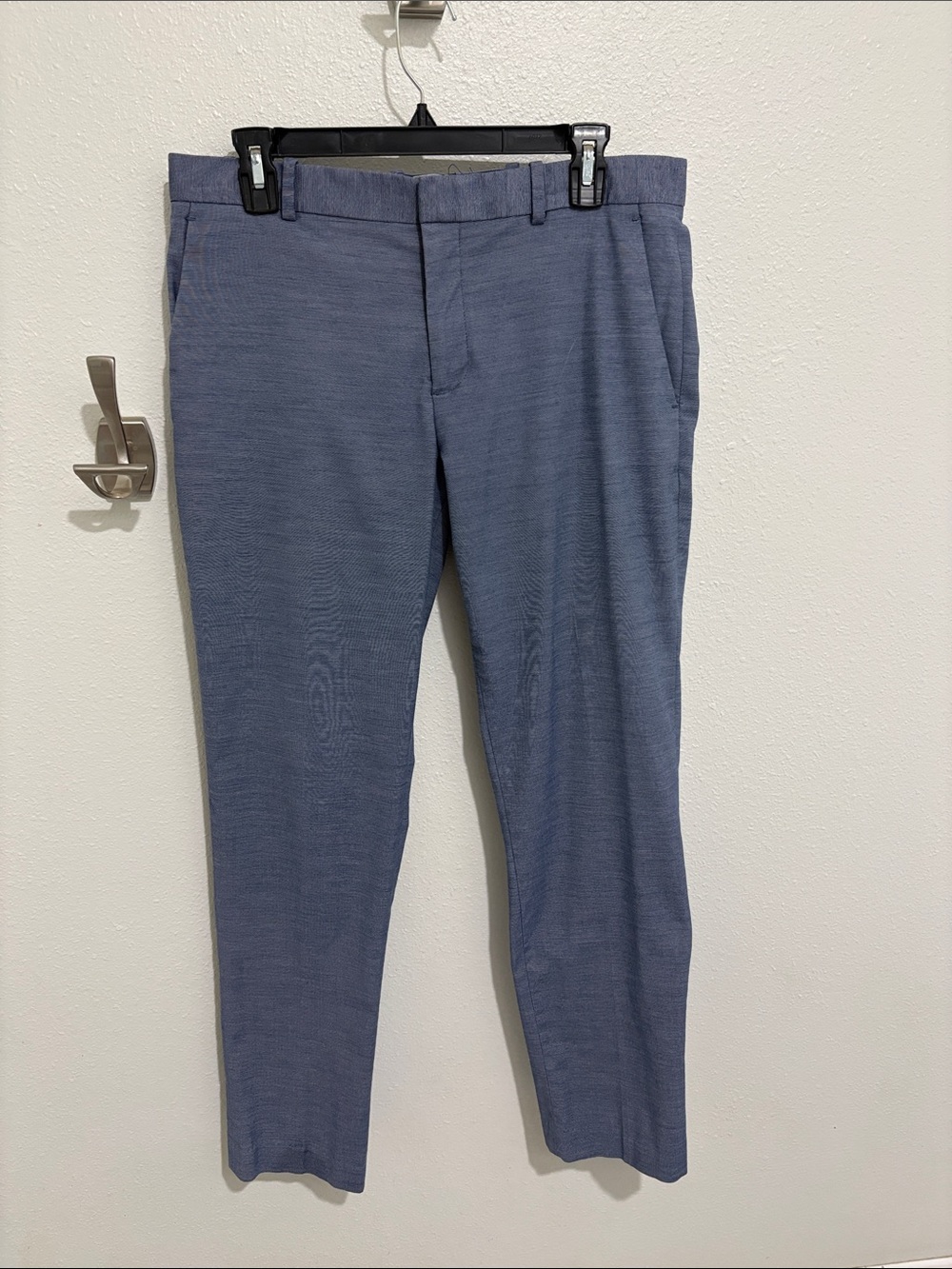 Women’s Slim Dress Pants in Slate Blue